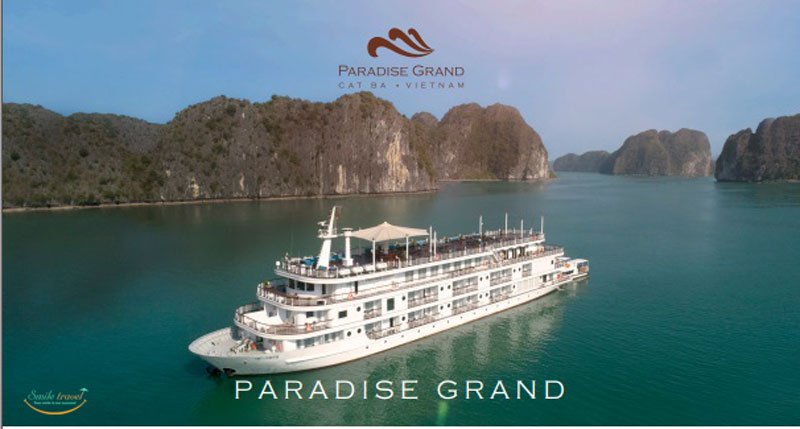 Overview du thuyền Paradise Grand