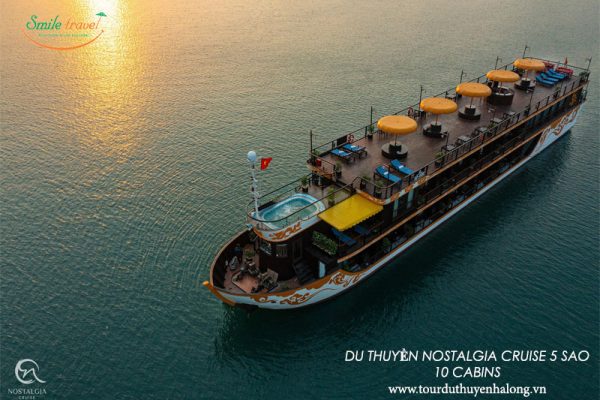 du thuyền Nostalgia Cruise Halong-Smiletravel