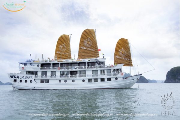 Hera Grand Cruises, Hera Cruise Halong Bay-Smile Travel 0869167868