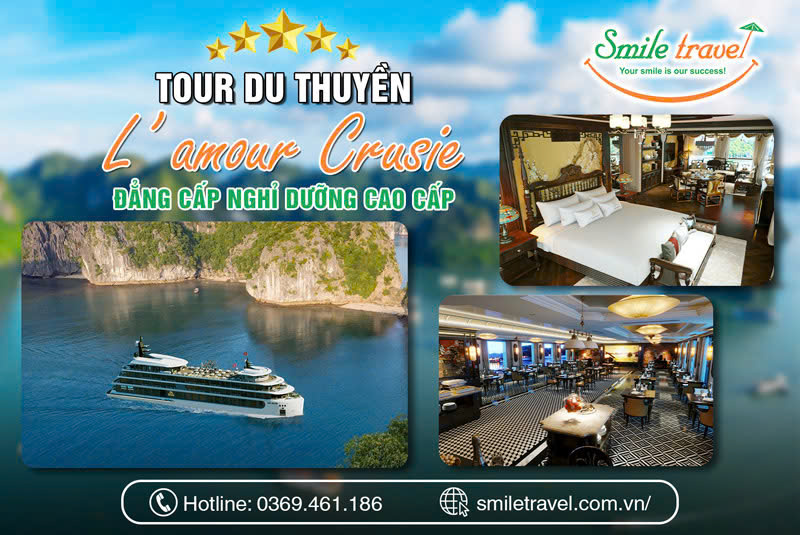 Tour du thuyền L'amour Cruise