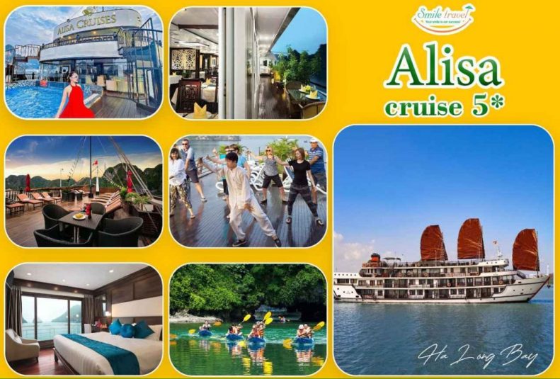 Du thuyền ngủ đêm Alisa Premier Cruise