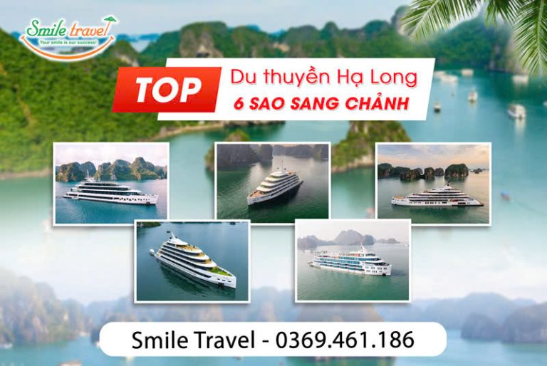 Top du thuyền 6 sao Hạ Long đẳng cấp nhất