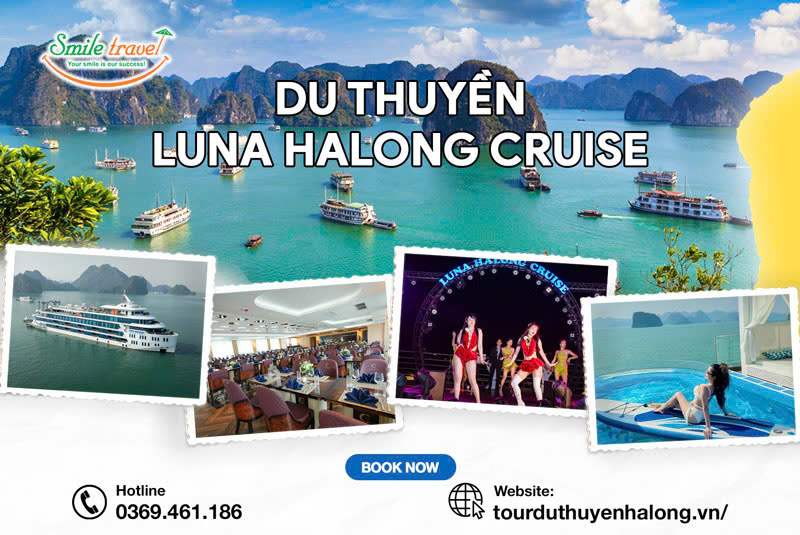 Du thuyền Luna Halong Cruise 6 sao đỉnh cao xa hoa giữa di sản thế giới