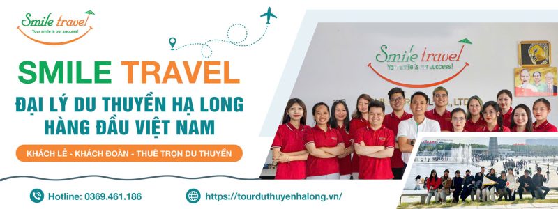 Smile Travel - đại lý du thuyền Hạ Long uy tín tại Hà Nội