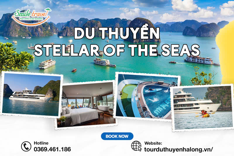 Du thuyền Stellar Of The Seas Cruise 5 sao trải nghiệm đẳng cấp
