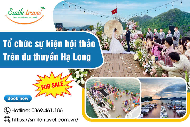 Dịch vụ tổ chức hội thảo trên du thuyền Hạ Long - thuê trọn du thuyền