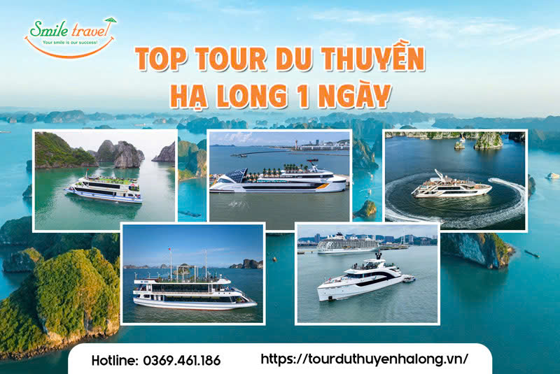 Top tour du thuyền Hạ Long 1 ngày đẹp rẻ xịn không thể bỏ lỡ