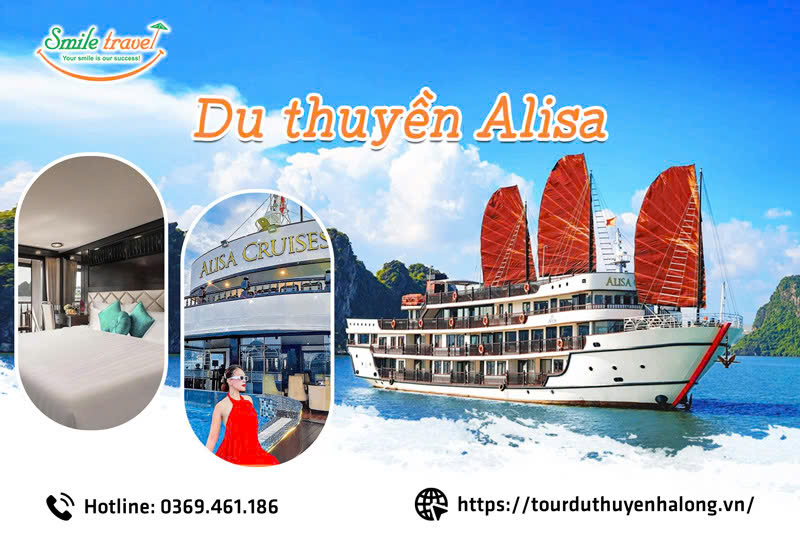 Du thuyền Alisa Hạ Long 5 sao trải nghiệm đẳng cấp