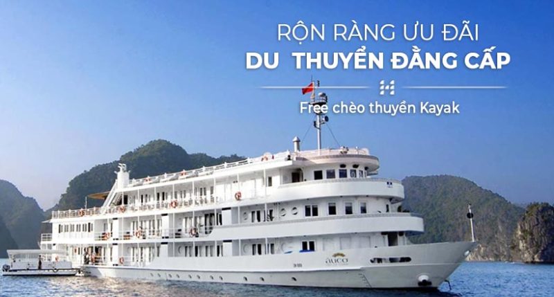 Du thuyền Âu Cơ Cruise 5 sao