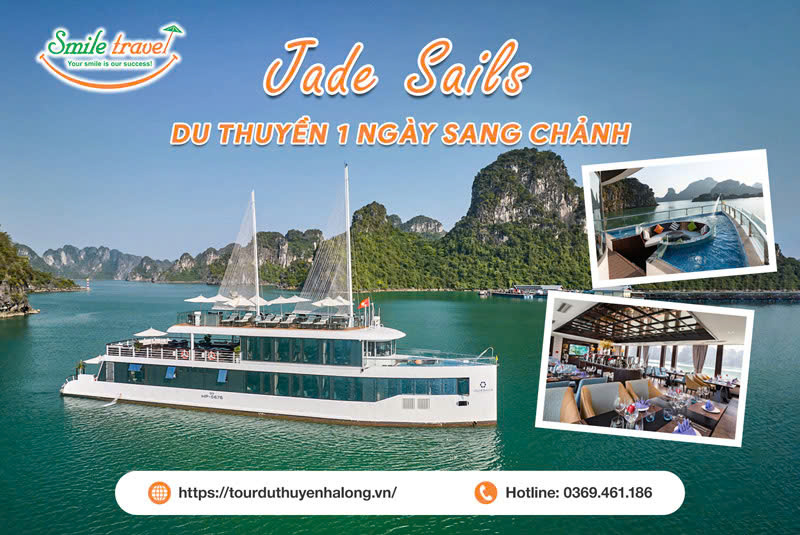 Du lịch Hạ Long đẳng cấp trên Du thuyền Jade Sails cruise