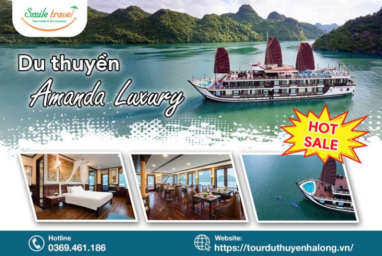 Review Du thuyền Amanda Luxury Cruise: Giá, Lịch trình, Tiện nghi mới nhất