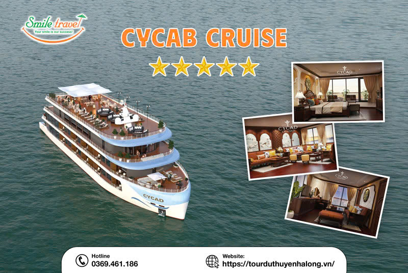 Du thuyền Cycad Cruise: Nét tinh hoa giữa lòng vịnh Bái Tử Long