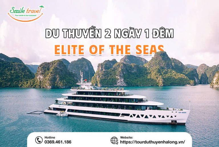 Tour du thuyền Elite Of The Seas 2 ngày 1 đêm khám phá kỳ quan