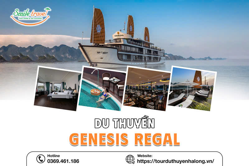 Du thuyền Genesis Regal Cruise 5 sao cao cấp